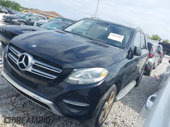 ✅ 2016 Mercedes-Benz GLE 350 • VIN: 4JGDA5HB5GA620196 • Lot: 42979190. Listed on IAAI with Not provided. Free auction sales archive from the USA and detailed vehicle history report at DreamBid. Image 2.