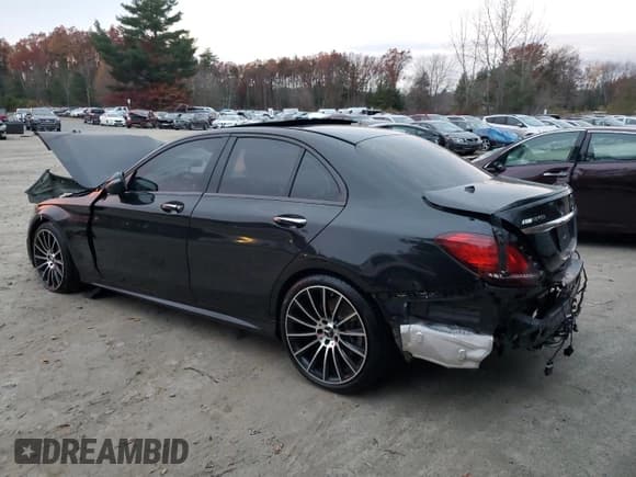 ✅ 2019 Mercedes-Benz C 43 AMG • VIN: 55SWF6EB3KU292350 • Lot: 91366315. Listed on Copart with Not provided. Free auction sales archive from the USA and detailed vehicle history report at DreamBid. Image 2.