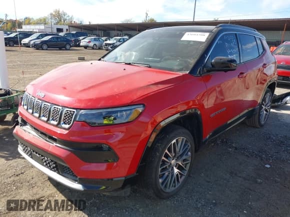 ✅ 2023 Jeep Compass (RED) Edition • VIN: 3C4NJDCN2PT554624 • Лот: 43604708. Опубликован ранее на IAAI с пробегом 36 492 миль. Бесплатный доступ к архиву аукционных продаж из США и подробный отчёт об истории автомобиля на DreamBid. Изображение 2.