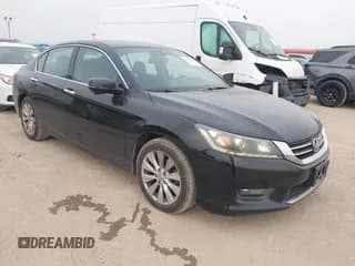 ✅ 2014 Honda Accord EX-L • VIN: 1HGCR3F85EA040014 • Lot: 43740798. Listed on IAAI with 204,857 mi. Free auction sales archive from the USA and detailed vehicle history report at DreamBid. Image 1.