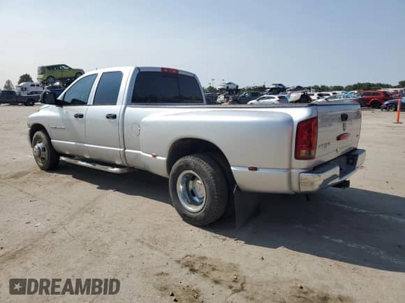 2005 Dodge 3500 SLT z VIN 3D7MR48C55G760303, wystawiony jako Copart lot #70532654 z przebiegiem 216 786 mil mil oraz Szkoda całkowita • Salvage title. Historia ofert i sprzedaży dostępna na DreamBid. Obrazek 2.