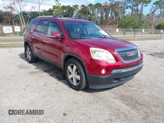 ✅ 2010 GMC Acadia SLT1 • VIN: 1GKLRMED7AJ124109 • Lot: 43618411. Listed on IAAI with 238,467 mi. Free auction sales archive from the USA and detailed vehicle history report at DreamBid. Image 1.