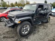 ✅ 2020 Jeep Wrangler Unlimited Sahara • VIN: 1C4HJXEN2LW216222 • Lot: 82576545. Listed on Copart with 45,549 mi. Free auction sales archive from the USA and detailed vehicle history report at DreamBid. Image 1.