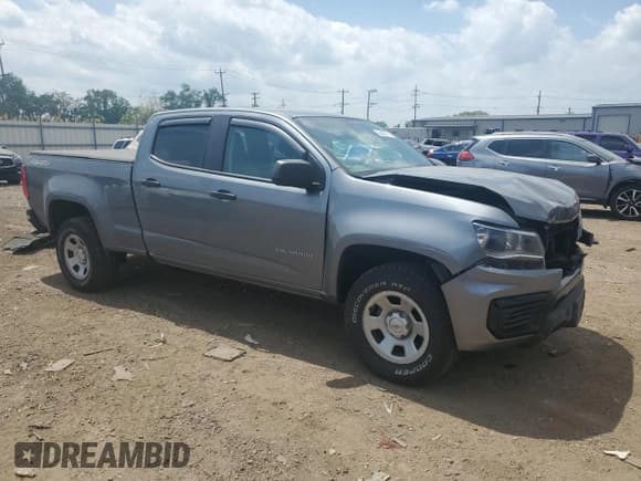 ✅ 2021 Chevrolet Colorado 4WD Work Truck • VIN: 1GCGTBEN3M1111843 • Лот: 56897315. Опубликован ранее на Copart с пробегом 82 403 миль. Бесплатный доступ к архиву аукционных продаж из США и подробный отчёт об истории автомобиля на DreamBid. Изображение 4.
