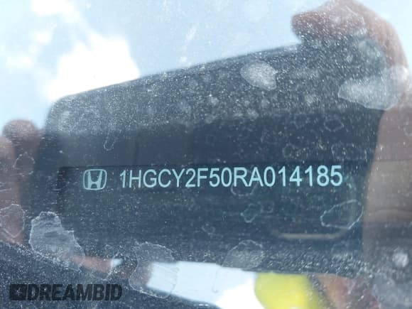 ✅ 2024 Honda Accord Sport • VIN: 1HGCY2F50RA014185 • Лот: 43343714. Опубликован ранее на IAAI с пробегом 63 172 миль. Бесплатный доступ к архиву аукционных продаж из США и подробный отчёт об истории автомобиля на DreamBid. Изображение 9.