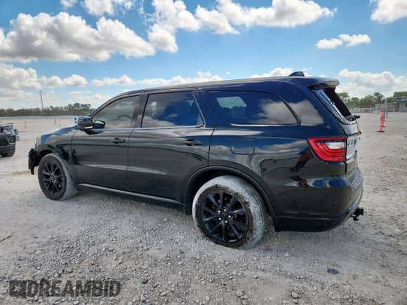 2018 Dodge Durango R/T with VIN 1C4SDHCT3JC205538, listed as a Copart auction lot 82076935 with 91,071 mi miles and Salvage title. Bid and sale history available at DreamBid. Image 2.