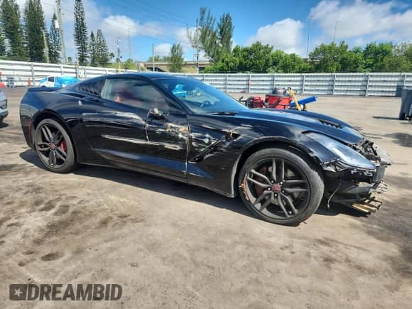 2014 Chevrolet Corvette Z51 1LT с VIN 1G1YG2D73E5113977, выставлен на аукционе Copart как лот 71169915 с пробегом 62 369 миль миль и Списание • Salvage title. История ставок и продаж доступна на DreamBid. Изображение 4.