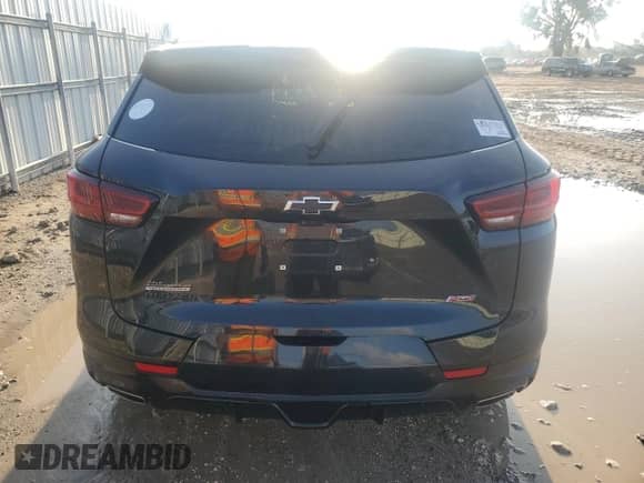 2023 Chevrolet Blazer RS with VIN 3GNKBERS8PS190709, listed as a Copart auction lot 73720374 with 8,440 mi miles and Salvage title. Bid and sale history available at DreamBid. Image 6.