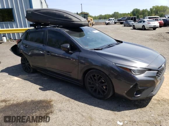 ✅ 2024 Subaru Impreza RS • VIN: JF1GUHJC4R8332778 • Лот: 54606975. Опубликован ранее на Copart с пробегом 19 711 миль. Бесплатный доступ к архиву аукционных продаж из США и подробный отчёт об истории автомобиля на DreamBid. Изображение 4.