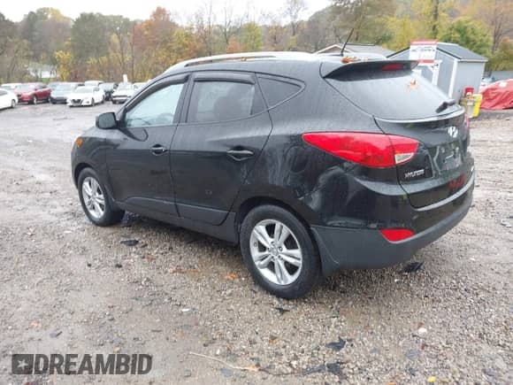 2010 Hyundai Tucson GLS with VIN KM8JUCAC8AU042134, listed as a IAAI auction lot 43564698 with 77,937 mi miles and . Bid and sale history available at DreamBid. Image 3.