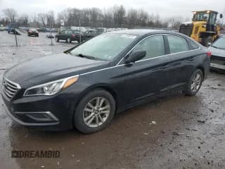 ✅ 2016 Hyundai Sonata SE • VIN: 5NPE24AF8GH316589 • Лот: 41309973. Опубликован ранее на Copart с пробегом Не указан. Бесплатный доступ к архиву аукционных продаж из США и подробный отчёт об истории автомобиля на DreamBid. Изображение 1.
