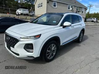 2019 Hyundai Santa Fe Ultimate with VIN 5NMS5CAD8KH024059, listed as a Copart auction lot 84832295 with 149,286 mi miles and Clean title. Bid and sale history available at DreamBid. Image 1.