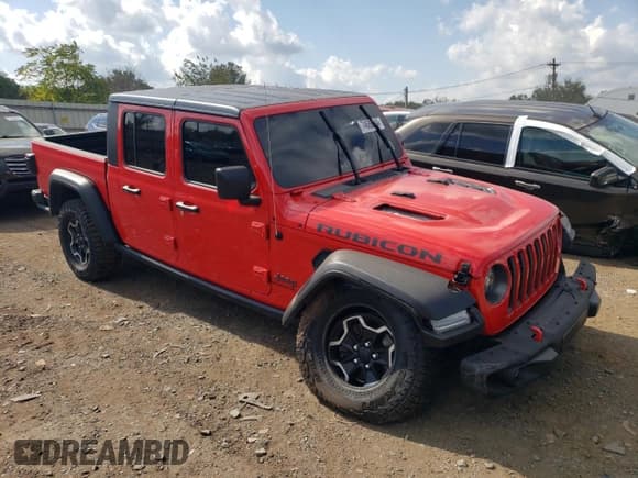 ✅ 2022 Jeep Gladiator Rubicon • VIN: 1C6JJTBGXNL111178 • Lot: 74686344. Listed on Copart with 30,587 mi. Free auction sales archive from the USA and detailed vehicle history report at DreamBid. Image 4.