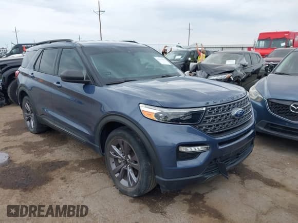 ✅ 2021 Ford Explorer XLT • VIN: 1FMSK7DH7MGC47908 • Lot: 43138461. Wystawiony na IAAI z przebiegiem 23 971 mil. Bezpłatny archiwum sprzedaży aukcyjnych z USA i szczegółowy raport historii pojazdu na DreamBid. Zdjęcie 1.