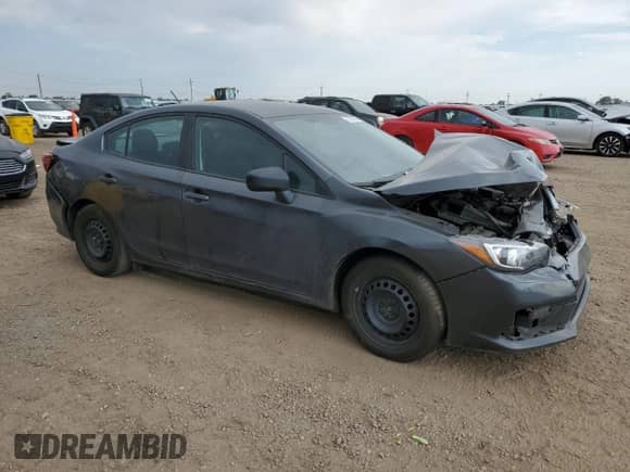 2020 Subaru Impreza with VIN 4S3GKAB61L3608595, listed as a Copart auction lot 71240835 with 126,688 mi miles and Non repairable. Bid and sale history available at DreamBid. Image 4.