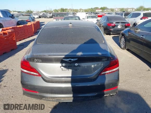 ✅ 2019 Genesis G70 Advanced • VIN: KMTG44LA3KU026670 • Lot: 41814058. Listed on IAAI with 20,118 mi. Free auction sales archive from the USA and detailed vehicle history report at DreamBid. Image 17.