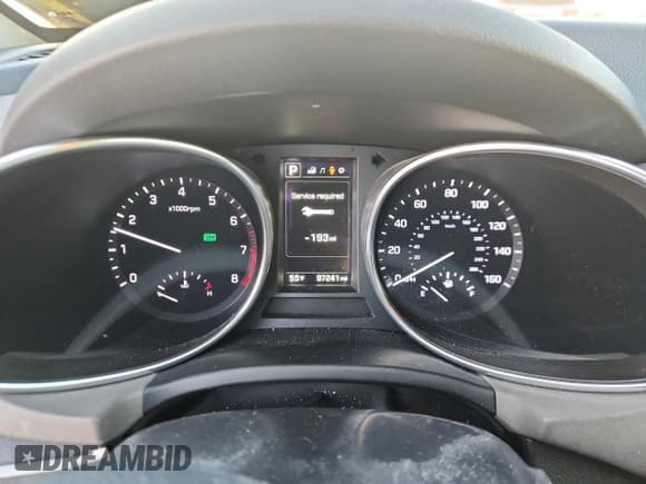 ✅ 2018 Hyundai Santa Fe 2.0T • VIN: 5XYZU4LA7JG514060 • Lot: 91814255. Wystawiony na Copart z przebiegiem 97 241 mil. Bezpłatny archiwum sprzedaży aukcyjnych z USA i szczegółowy raport historii pojazdu na DreamBid. Zdjęcie 9.