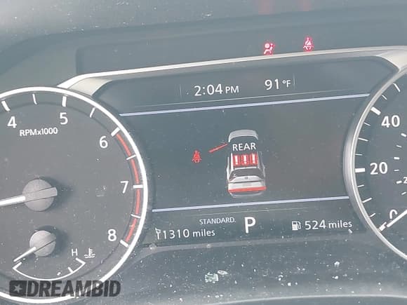 ✅ 2025 Nissan Rogue S • VIN: 5N1BT3AA8SC792520 • Lot: 43038630. Listed on IAAI with 11,310 mi. Free auction sales archive from the USA and detailed vehicle history report at DreamBid. Image 15.