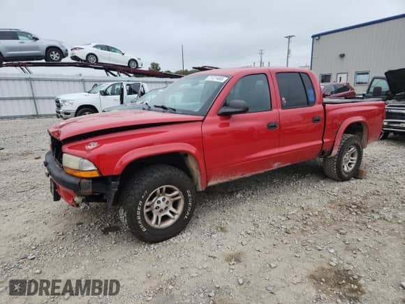 2004 Dodge Dakota Sport с VIN 1D7HG38N14S782910, выставлен на аукционе Copart как лот 71721485 с пробегом 234 472 миль миль и На запчасти • Non repairable. История ставок и продаж доступна на DreamBid. Изображение 1.