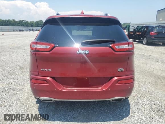 ✅ 2017 Jeep Cherokee Overland • VIN: 1C4PJMJS4HW550975 • Lot: 61212885. Listed on Copart with 60,786 mi. Free auction sales archive from the USA and detailed vehicle history report at DreamBid. Image 6.