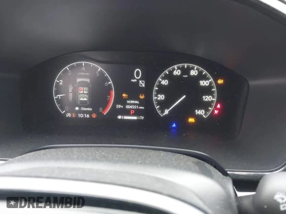 ✅ 2025 Honda CR-V EX-L • VIN: 5J6RS4H79SL013240 • Lot: 43419103. Listed on IAAI with 4,551 mi. Free auction sales archive from the USA and detailed vehicle history report at DreamBid. Image 7.