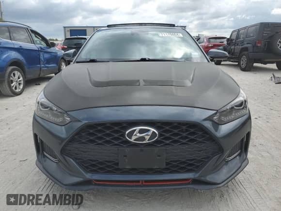 2019 Hyundai Veloster Turbo z VIN KMHTH6AB7KU020617, wystawiony jako Copart lot #71170864 z przebiegiem 92 290 mil mil oraz Szkoda całkowita • Salvage title. Historia ofert i sprzedaży dostępna na DreamBid. Obrazek 5.