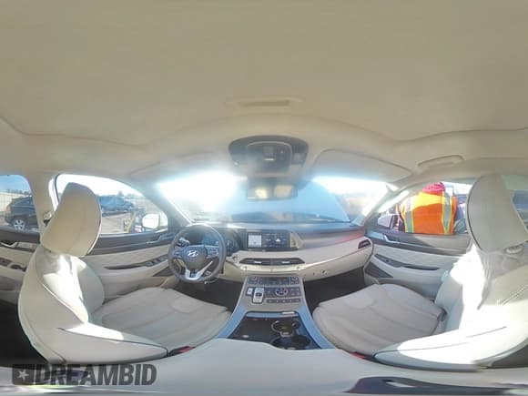 ✅ 2021 Hyundai Palisade Calligraphy • VIN: KM8R7DHE2MU233916 • Лот: 45238545. Опубликован ранее на Copart с пробегом 42 471 миль. Бесплатный доступ к архиву аукционных продаж из США и подробный отчёт об истории автомобиля на DreamBid. Изображение 14.