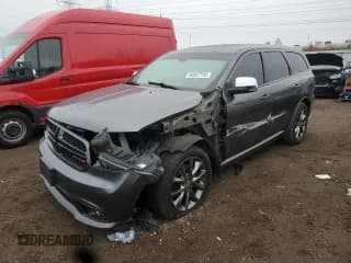 ✅ 2014 Dodge Durango R/T • VIN: 1C4SDJCT5EC370472 • Лот: 93347745. Опубликован ранее на Copart с пробегом 150 591 миль. Бесплатный доступ к архиву аукционных продаж из США и подробный отчёт об истории автомобиля на DreamBid. Изображение 1.