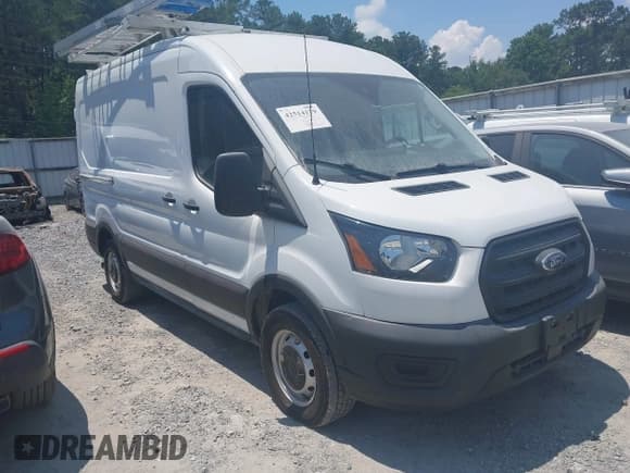 ✅ 2020 Ford Transit Cargo • VIN: 1FTBR1C83LKB52210 • Lot: 42514179. Listed on IAAI with 95,539 mi. Free auction sales archive from the USA and detailed vehicle history report at DreamBid. Image 1.