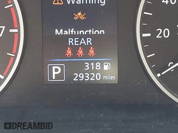 ✅ 2024 Nissan Sentra S • VIN: 3N1AB8BV4RY239921 • Lot: 43481609. Listed on IAAI with 29,320 mi. Free auction sales archive from the USA and detailed vehicle history report at DreamBid. Image 15.