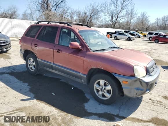 2005 Hyundai Santa Fe GLS с VIN KM8SC13D05U968258, выставлен на аукционе Copart как лот 48383205 с пробегом 190 131 миль миль и Списание • Salvage title. История ставок и продаж доступна на DreamBid. Изображение 4.