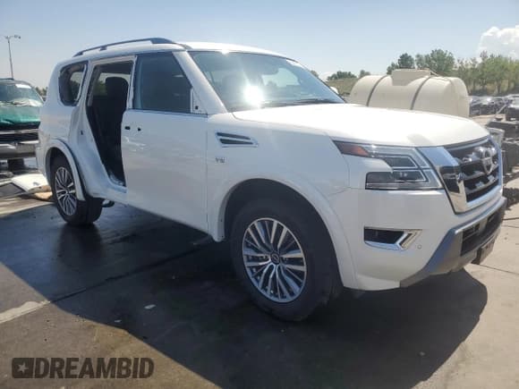 ✅ 2021 Nissan Armada SV • VIN: JN8AY2AD0M9662953 • Lot: 63437545. Listed on Copart with 31,246 mi. Free auction sales archive from the USA and detailed vehicle history report at DreamBid. Image 4.