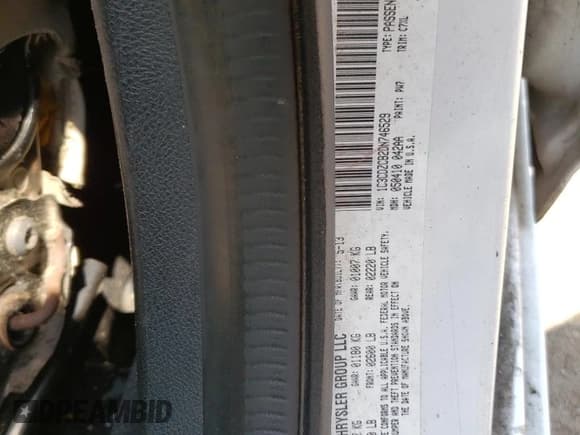 ✅ 2013 Dodge Avenger SXT • VIN: 1C3CDZCB2DN746529 • Лот: 64617994. Опубликован ранее на Copart с пробегом 202 024 миль. Бесплатный доступ к архиву аукционных продаж из США и подробный отчёт об истории автомобиля на DreamBid. Изображение 12.