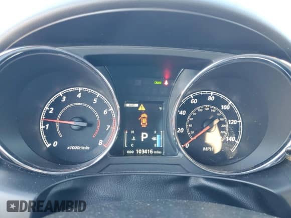 2018 Mitsubishi Outlander ES with VIN JA4AR3AU1JZ020133, listed as a Copart auction lot 82357925 with 103,416 mi miles and Salvage title. Bid and sale history available at DreamBid. Image 9.