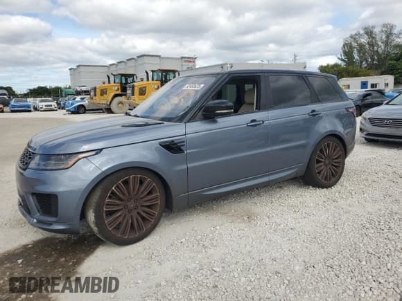 ✅ 2018 Land Rover Range Rover Sport HSE Dynamic • VIN: SALWV2SVXJA199496 • Lot: 92463635. Listed on Copart with Not provided. Free auction sales archive from the USA and detailed vehicle history report at DreamBid. Image 1.