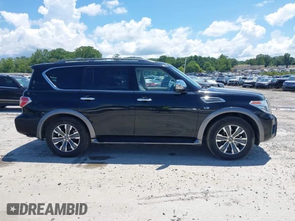 ✅ 2018 Nissan Armada SV • VIN: JN8AY2ND2J9054485 • Lot: 42870607. Listed on IAAI with 143,265 mi. Free auction sales archive from the USA and detailed vehicle history report at DreamBid. Image 13.