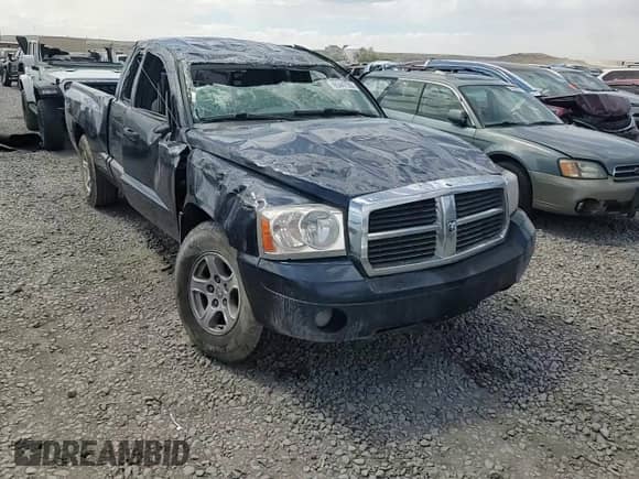 2006 Dodge Dakota SLT with VIN 1D7HW42N36S589971, listed as a Copart auction lot 65447555 with 254,187 mi miles and Salvage title. Bid and sale history available at DreamBid. Image 13.