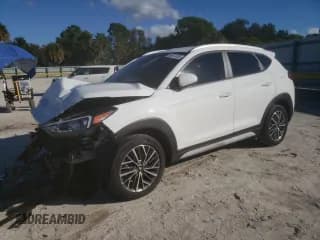✅ 2021 Hyundai Tucson SEL • VIN: KM8J33AL6MU351964 • Лот: 86074135. Опубликован ранее на Copart с пробегом 42 356 миль. Бесплатный доступ к архиву аукционных продаж из США и подробный отчёт об истории автомобиля на DreamBid. Изображение 1.