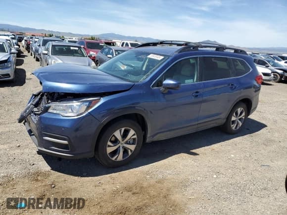✅ 2021 Subaru Ascent Premium • VIN: 4S4WMACD6M3458774 • Lot: 58930484. Wystawiony na Copart z przebiegiem 9 640 mil. Bezpłatny archiwum sprzedaży aukcyjnych z USA i szczegółowy raport historii pojazdu na DreamBid. Zdjęcie 1.