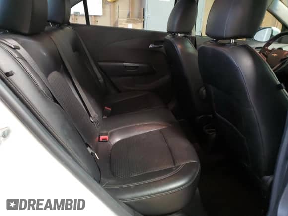 2012 Chevrolet Sonic LTZ with VIN 1G1JE5SH9C4143735, listed as a Copart auction lot 47083355 with 109,585 mi miles and Salvage title. Bid and sale history available at DreamBid. Image 10.