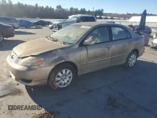 ✅ 2004 Toyota Corolla LE • VIN: 2T1BR38E74C318029 • Lot: 92354485. Listed on Copart with 185,800 mi. Free auction sales archive from the USA and detailed vehicle history report at DreamBid. Image 1.