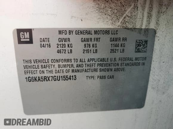 ✅ 2016 Cadillac CT6 RWD • VIN: 1G6KA5RX7GU155413 • Lot: 84708774. Wystawiony na Copart z przebiegiem 152 518 mil. Bezpłatny archiwum sprzedaży aukcyjnych z USA i szczegółowy raport historii pojazdu na DreamBid. Zdjęcie 12.