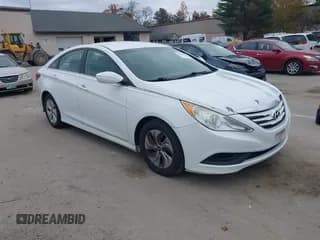 ✅ 2014 Hyundai Sonata GLS • VIN: 5NPEB4AC5EH827163 • Lot: 43554945. Wystawiony na IAAI z przebiegiem 170 091 mil. Bezpłatny archiwum sprzedaży aukcyjnych z USA i szczegółowy raport historii pojazdu na DreamBid. Zdjęcie 1.