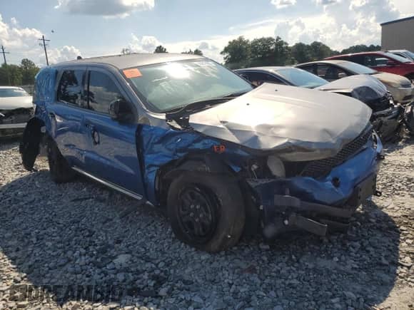 2022 Dodge Durango Pursuit z VIN 1C4SDJFT7NC197873, wystawiony jako Copart lot #68857965 z przebiegiem Nie podano mil oraz Szkoda całkowita • Salvage title. Historia ofert i sprzedaży dostępna na DreamBid. Obrazek 4.