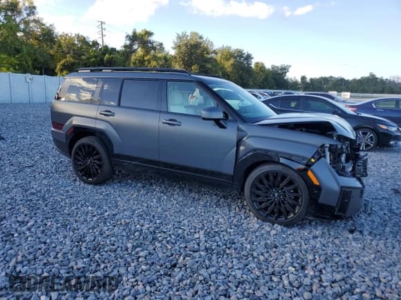 ✅ 2024 Hyundai Santa Fe Calligraphy • VIN: 5NMP54GL6RH061406 • Lot: 86195335. Listed on Copart with 11,620 mi. Free auction sales archive from the USA and detailed vehicle history report at DreamBid. Image 4.