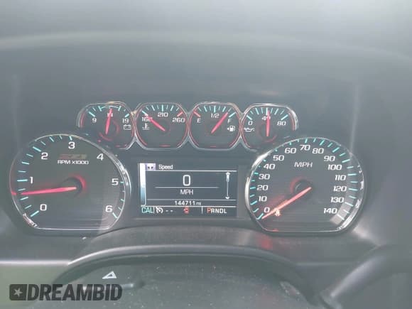 ✅ 2017 Chevrolet Silverado 1500 LT • VIN: 3GCUKREC8HG168351 • Lot: 43592900. Listed on IAAI with 144,711 mi. Free auction sales archive from the USA and detailed vehicle history report at DreamBid. Image 7.