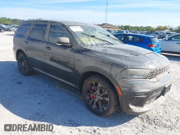 ✅ 2021 Dodge Durango R/T • VIN: 1C4SDJCT7MC751612 • Lot: 43084799. Wystawiony na IAAI z przebiegiem Nie podano. Bezpłatny archiwum sprzedaży aukcyjnych z USA i szczegółowy raport historii pojazdu na DreamBid. Zdjęcie 1.