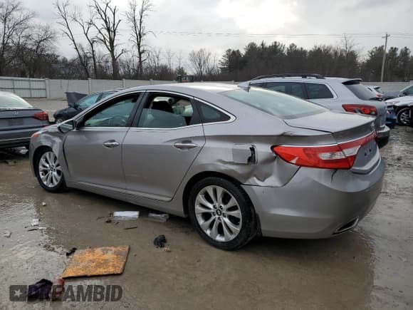 ✅ 2013 Hyundai Azera • VIN: KMHFG4JG6DA222207 • Лот: 46831495. Опубликован ранее на Copart с пробегом 68 234 миль. Бесплатный доступ к архиву аукционных продаж из США и подробный отчёт об истории автомобиля на DreamBid. Изображение 2.