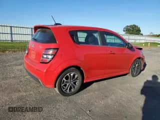 2017 Chevrolet Sonic LT с VIN 1G1JD6SH6H4142431, выставлен на аукционе Copart как лот 74787504 с пробегом 58 329 миль миль и На запчасти • Non repairable. История ставок и продаж доступна на DreamBid. Изображение 3.