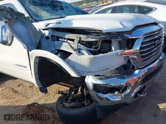 ✅ 2022 Ram 1500 Longhorn • VIN: 1C6SRFKT7NN129234 • Лот: 43295503. Опубликован ранее на IAAI с пробегом 57 233 миль. Бесплатный доступ к архиву аукционных продаж из США и подробный отчёт об истории автомобиля на DreamBid. Изображение 6.